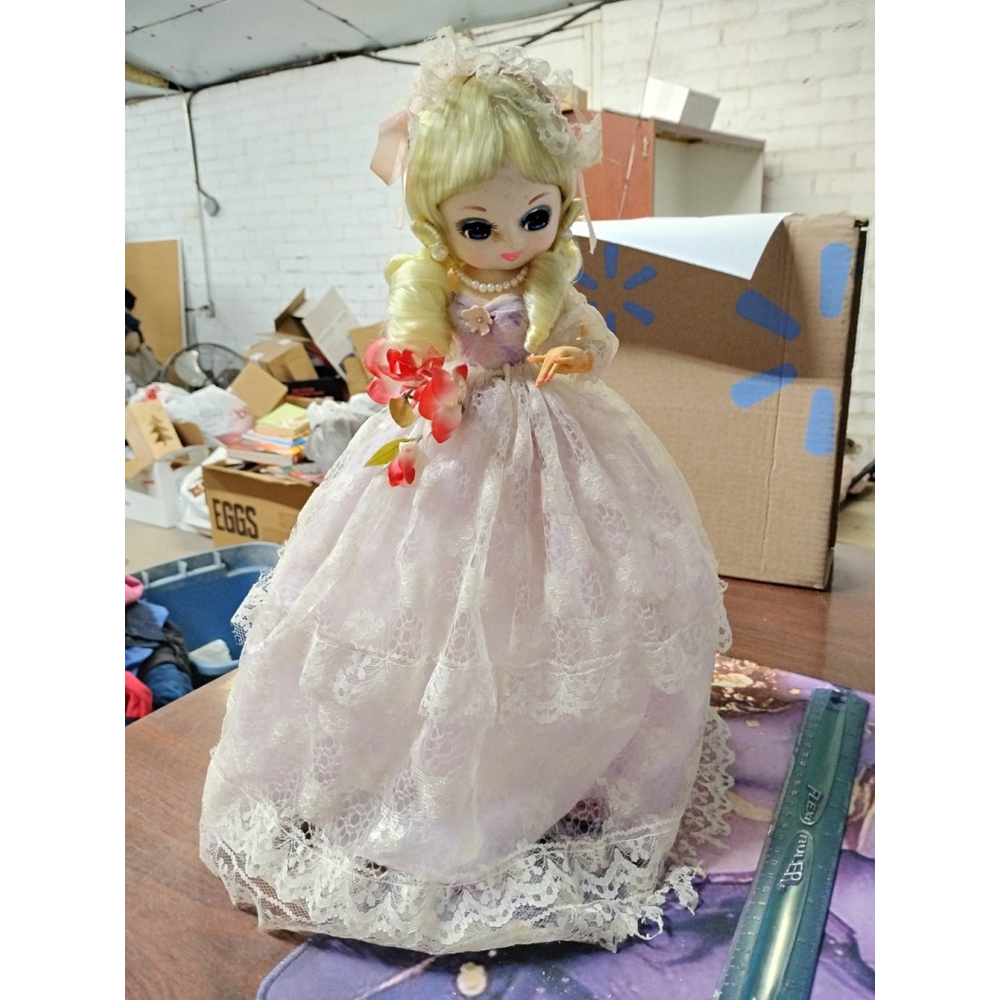 Bradley Doll Big Eyes 15" 1960's Vintage